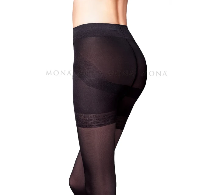 Dámske pančuchové nohavice Mona Push-Up 40 den 5-XL Dámske pančuchové nohavice Mona Push-Up 40 den 5-XL