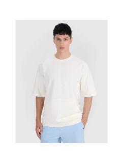 Pánska mikina s kapucňou a krátkym rukávom 4F 4FRSS25TSWSM2114-11S