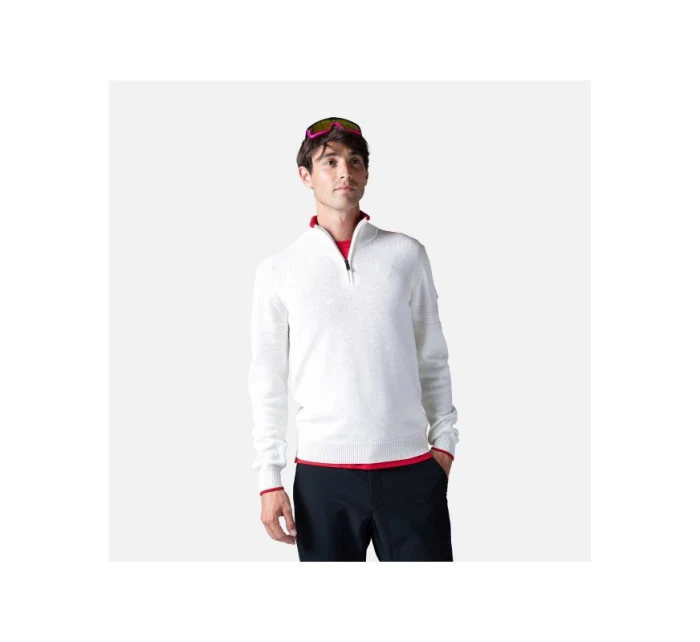 Rossignol Stripe 1/2 Zip Knit Sweater white Rossignol Stripe 1/2 Zip Knit Sweater white