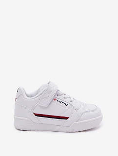 Dětské boty Sneakers na suchý zip LOTTO NANDU 2600310K Bílé