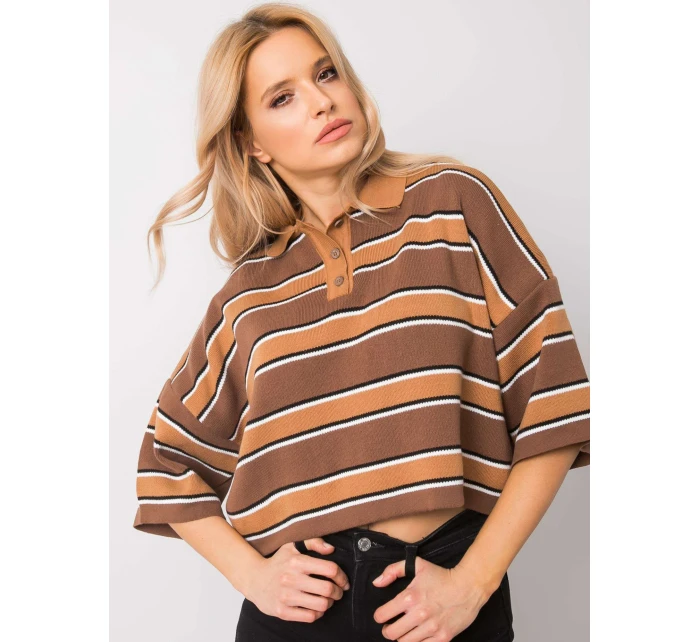 Blúzka 269 BZ 15501.95P hnedá