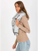 Dámska šatka AT CH 14201 1.77P sivý čierny