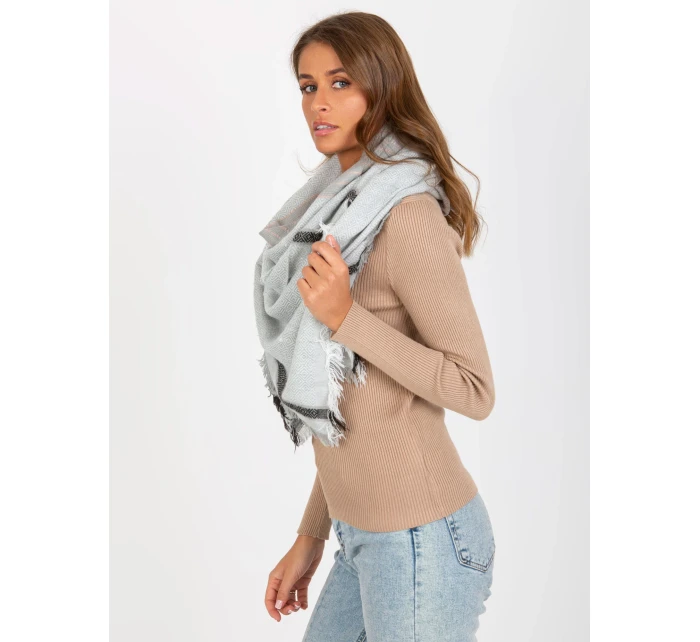 Dámska šatka AT CH 14201 1.77P sivý čierny