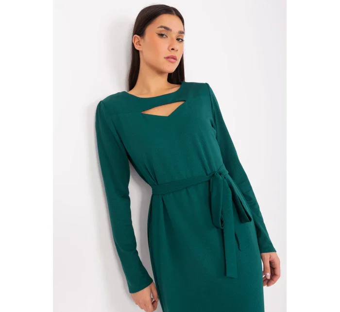 Sukienka LK SK model 19077642 ciemny zielony - FPrice