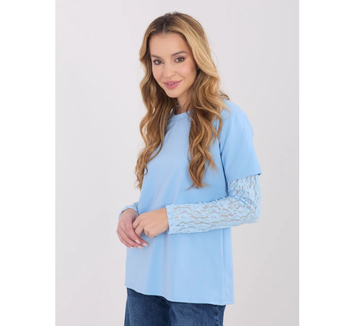 Bluzka MI BZ model 21885995 jasny niebieski - FPrice