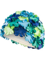 Plavecká čiapka AQUA SPEED Bloom Green/Blue Pattern 07