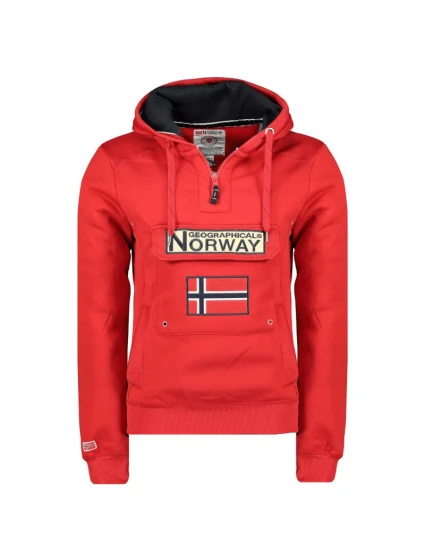 Pánská mikina model 21859206 Červená - Geographical Norway