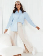 Dámská pruhovaná košile modrá Dstreet model 21973488 - FashionStreet