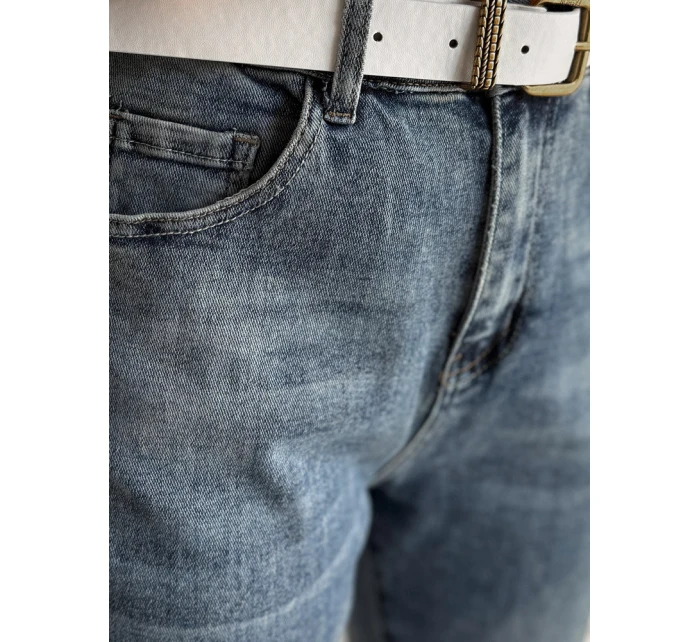 Dámské džínové kalhoty regular fit blue Dstreet model 21985292 - FashionStreet