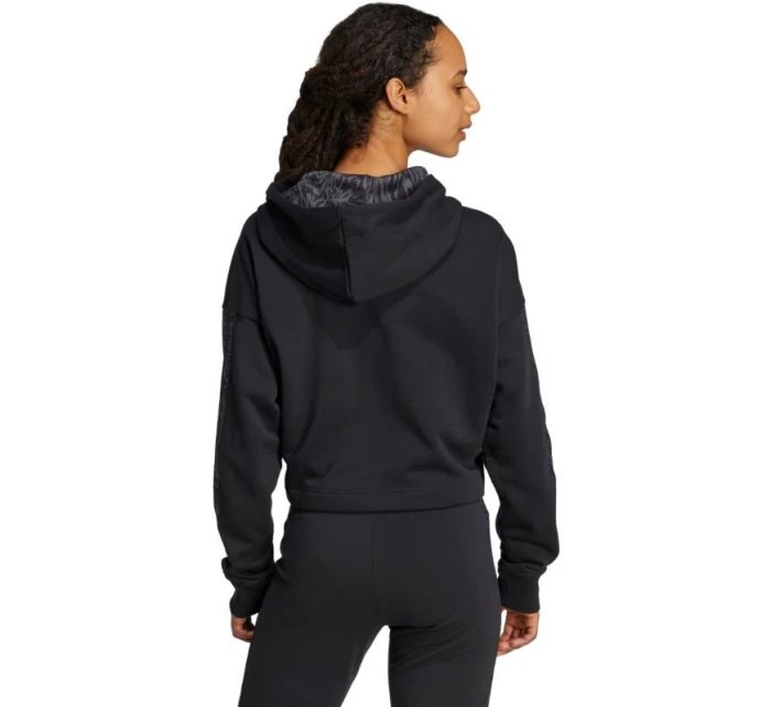 Mikina Adidas Essentials 3 Stripes French Terry Hoodie W JC6244