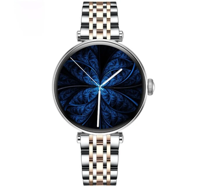 Chytré hodinky Silver Rose Gold Black 2 Strap model 21807439 - Gravity Chytré hodinky Silver Rose Gold Black 2 Strap model 21807439 - Gravity