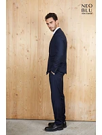 Men Pánské sako deep black model 22500380 - NEOBLU Men Pánské sako deep black model 22500380 - NEOBLU