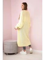 Dlhý sveter žltý Dlhý sveter žltý