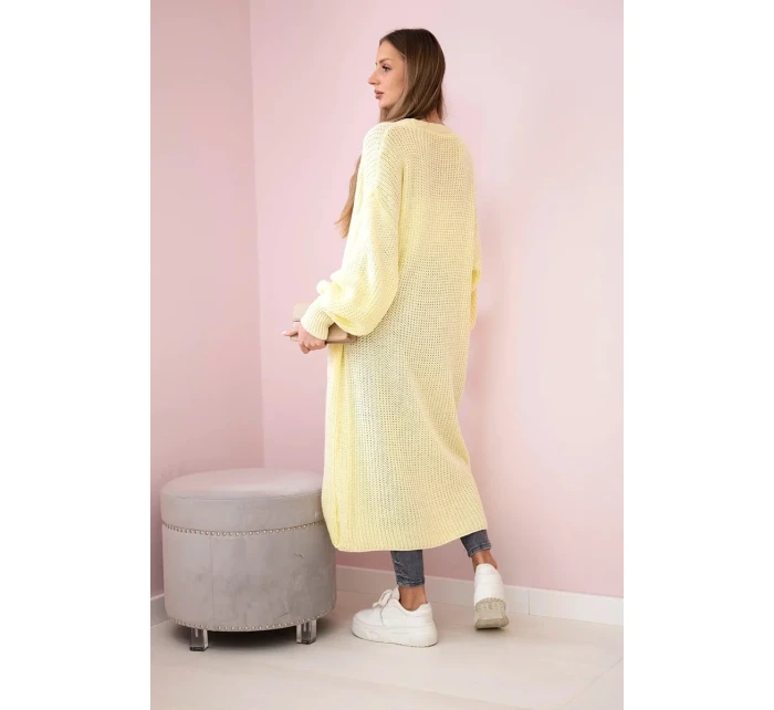 Dlhý sveter žltý Dlhý sveter žltý