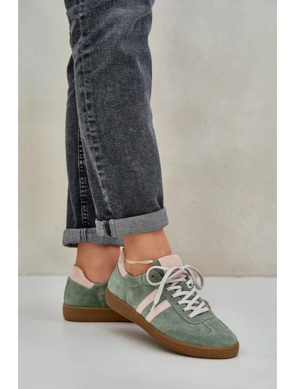 Zelené Nízké Dámské Sneakersy model 21684291 - Zazoo