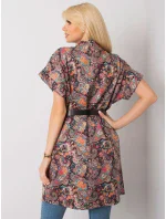 Dámsky prehoz DHJ PL 6025A.24X čierny a červený