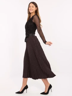 Sukňa MI SD 121402.59 tmavohnedá