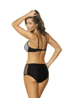 Plavky Martha Bianco M-477 (2) bielo-čierne - Marko Plavky Martha Bianco M-477 (2) bielo-čierne - Marko