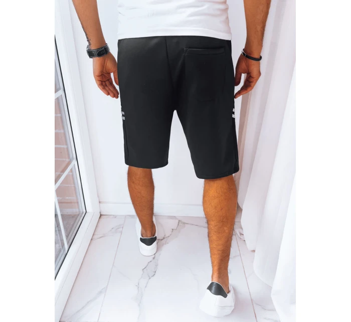 Pánské černé teplákové šortky Dstreet model 21968888 - FashionStreet