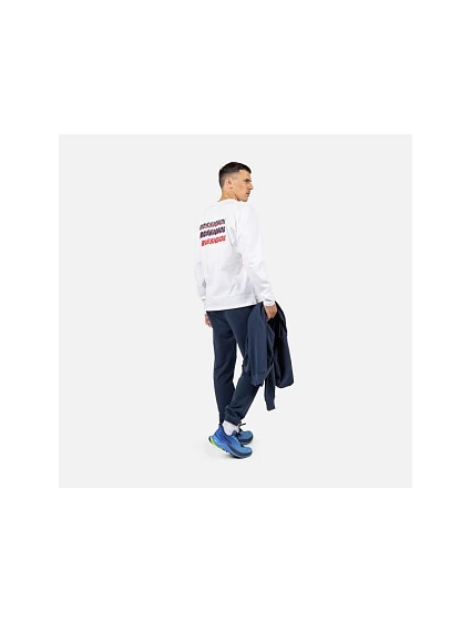 Pánské tričko ROSSIGNOL Long Sleeve Tee, bílé