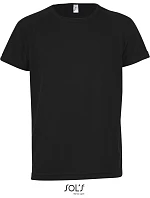 SOL'S Sporty Kids Dětské raglánové sportovní tričko model 22524633 black SOL'S Sporty Kids Dětské raglánové sportovní tričko model 22524633 black