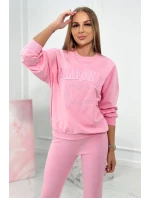 Bavlnená súprava California svetlo ružová Bavlnená súprava California svetlo ružová