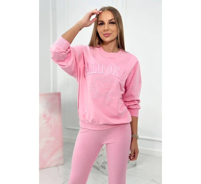 Bavlnená súprava California svetlo ružová Bavlnená súprava California svetlo ružová