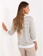 Blúzka RV BZ A790.47 olivovo zelená Blúzka RV BZ A790.47 olivovo zelená