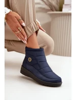 Dámske zateplené modré snežnice Helis Dámske zateplené modré snežnice Helis