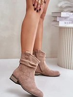 Dámska členková obuv 24BT02-3046 Brown taupe - Jezzi