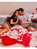 Cornette 520/334 Symboly lásky s/r S-XL Cornette 520/334 Symboly lásky s/r S-XL