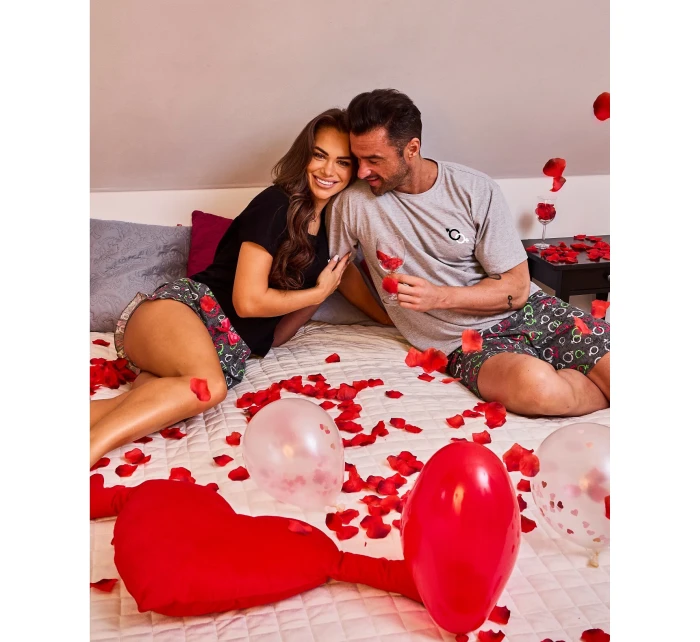 Cornette 520/334 Symboly lásky s/r S-XL Cornette 520/334 Symboly lásky s/r S-XL