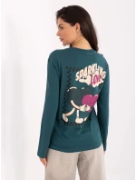 Tričko D12022M02688B navy Tričko D12022M02688B navy