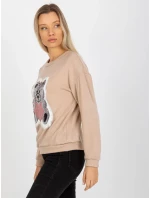 Blúzka LK BZ 509067 1.27 béžová Blúzka LK BZ 509067 1.27 béžová