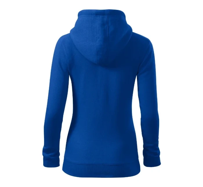 Trendy mikina na zips ženy kráľovská modrá