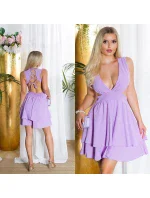 Dámsky sexy overal KOV26245 Light lilac purple - Koucla
