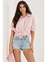 Košeľa s krátkym rukávom model 226994 Rue Paris