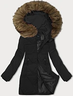 Dámska zimná bunda s kapucňou J Style Black (16M9099-392)