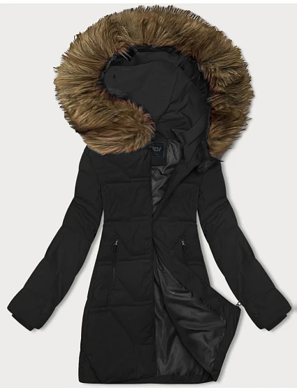 Dámska zimná bunda s kapucňou J Style Black (16M9099-392) Dámska zimná bunda s kapucňou J Style Black (16M9099-392)