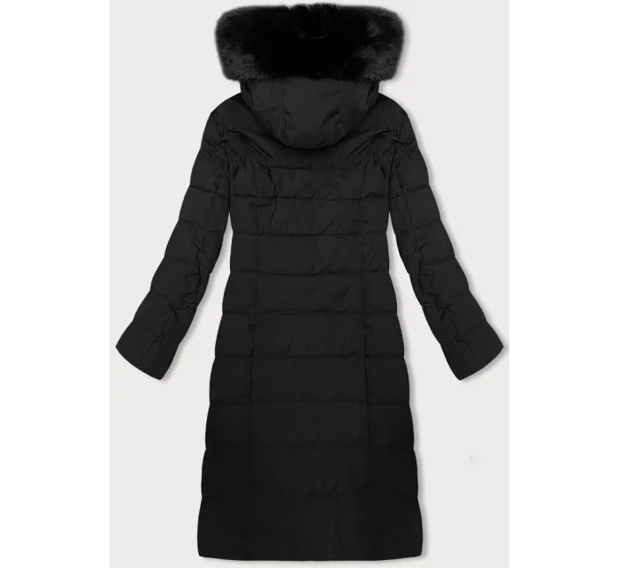 Čierna dámska zimná bunda s odnímateľnou kapucňou J Style (16M9128-392) Čierna dámska zimná bunda s odnímateľnou kapucňou J Style (16M9128-392)