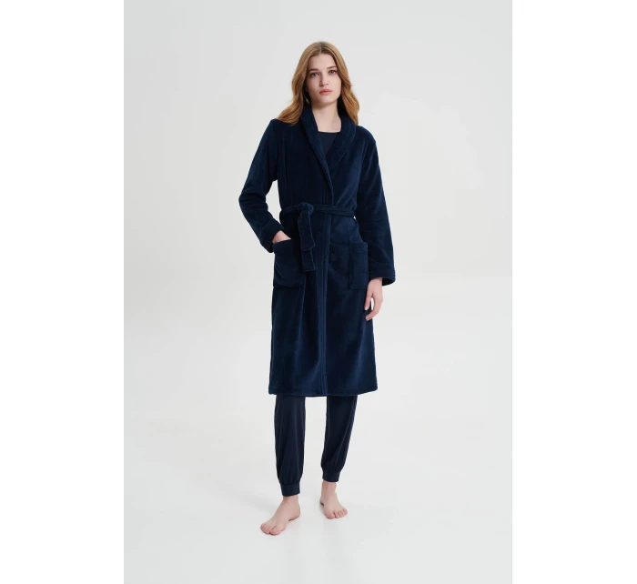 Vamp - Jednofarebný dámsky župan 19210 - Vamp