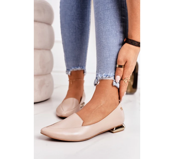 Mokasíny Na   Béžová model 21546493 - Laura Messi