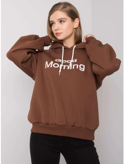 Mikina EM BL model 17407770 tmavě hnědá - FPrice Mikina EM BL model 17407770 tmavě hnědá - FPrice