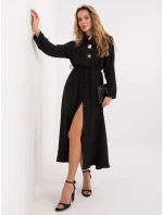 Šaty MI SK C258.16 čierne Šaty MI SK C258.16 čierne