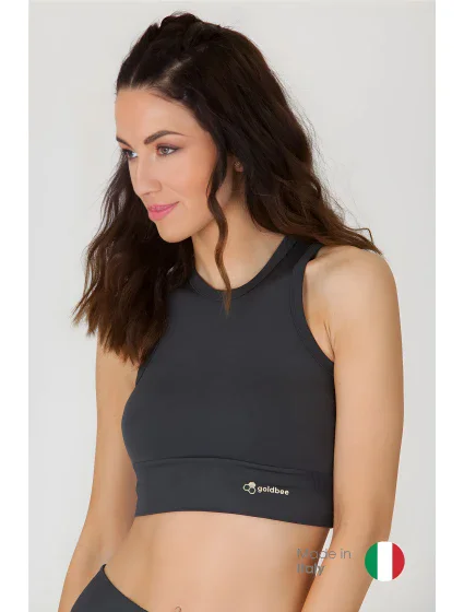 Dámský model 18346985 Logo Black Sand - Goldbee Dámský model 18346985 Logo Black Sand - Goldbee