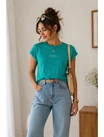 model 22136091 BLOUSE - OFF PINK