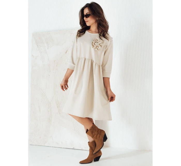 béžové šaty Dstreet model 21974034 - FashionStreet