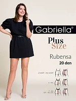 161 Punčochové kalhoty nadměrné velikosti krátké 20 den model 22176376 - Gabriella