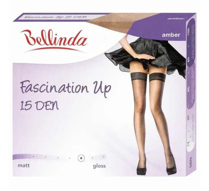 Samodržící punčochy UP 15 DEN  model 15435575 - Bellinda