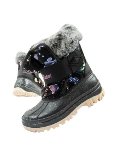 Lee Cooper Zimné snežnice Detské zateplené snežnice pre dievčatá Black